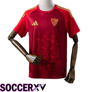 Sevilla FC Soccer Jersey Special Edition Red 2025/2026