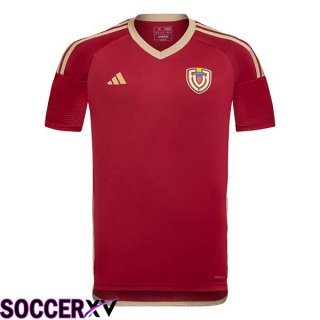 Venezuela Soccer Jersey Home Red 2024/2025