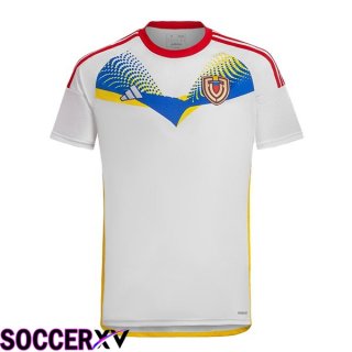 Venezuela Soccer Jersey Away White 2024/2025