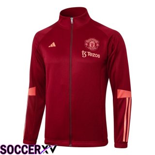 Manchester United Training Jacket Red 2024/2025