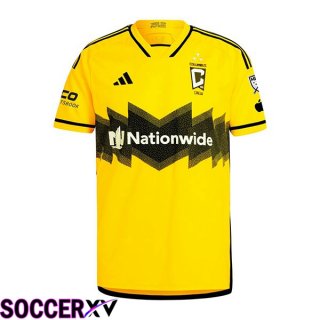 Columbus Crew Soccer Jersey Home Yellow 2024/2025