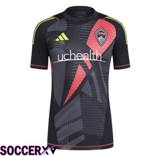 Colorado Rapids Goalkeeper Soccer Jersey Black 2024/2025