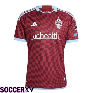 Colorado Rapids Soccer Jersey Home Red 2024/2025