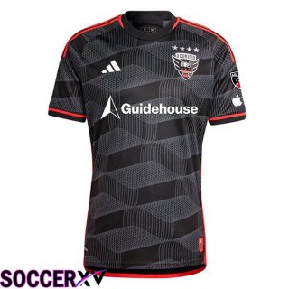 D.C United Soccer Jersey Home Black 2024/2025