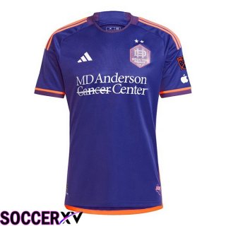 Houston Dynamo Soccer Jersey Away Purple 2024/2025