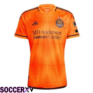 Houston Dynamo Soccer Jersey Home Yellow 2024/2025