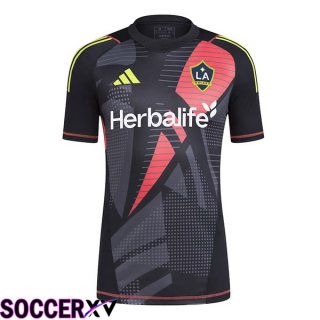 LA Galaxy Goalkeeper Soccer Jersey Black 2024/2025