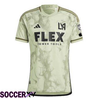 Los Angeles FC Soccer Jersey Away Yellow 2024/2025