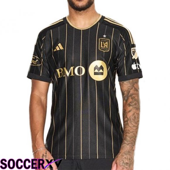 Los Angeles FC Soccer Jersey Home Black 2024/2025