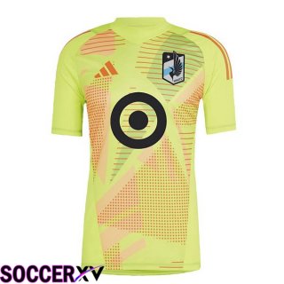 Minnesota United Goalkeeper Soccer Jersey Yellow 2024/2025