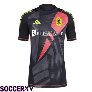 Nashville SC Goalkeeper Soccer Jersey Black 2024/2025