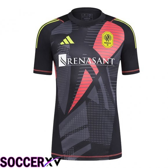 Nashville SC Goalkeeper Soccer Jersey Black 2024/2025