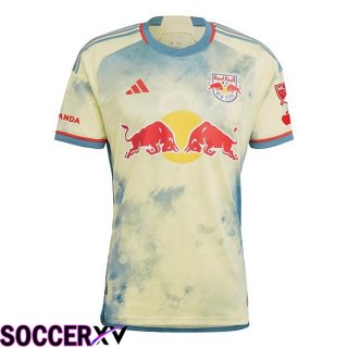 New York Red Bulls Soccer Jersey Away Red 2024/2025