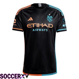 New York City Soccer Jersey Away Black 2024/2025