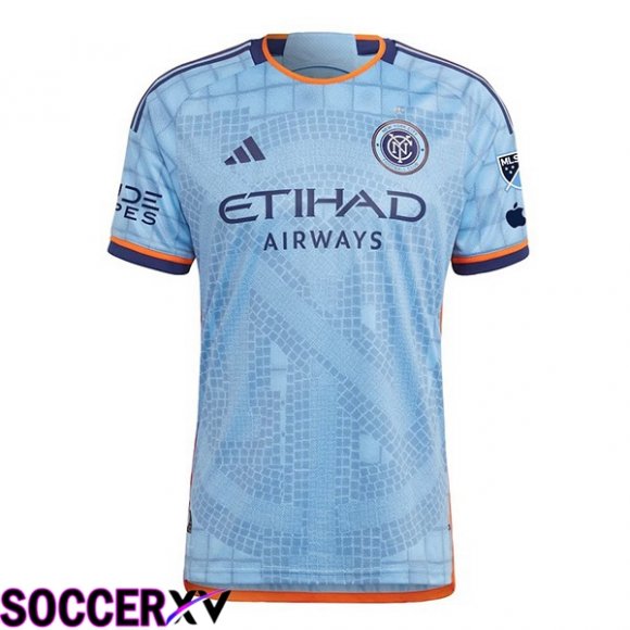 New York City Soccer Jersey Home Blue 2024/2025