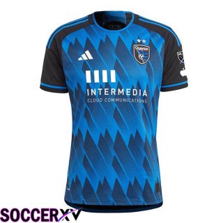 San Jose Earthquakes Soccer Jersey Home Blue 2024/2025