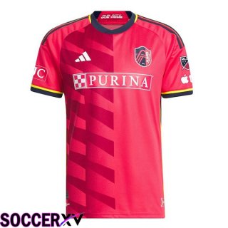 St.Louis City FC Soccer Jersey Home Red 2024/2025