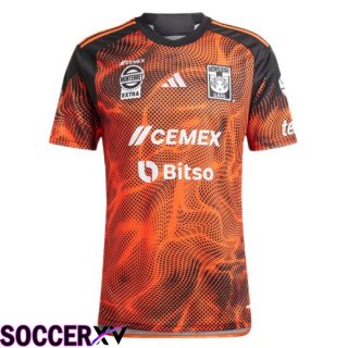 Tigres UANL Soccer Jersey Third Orange 2024/2025