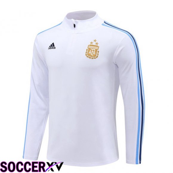 Argentina Training Sweatshirt White 2024/2025