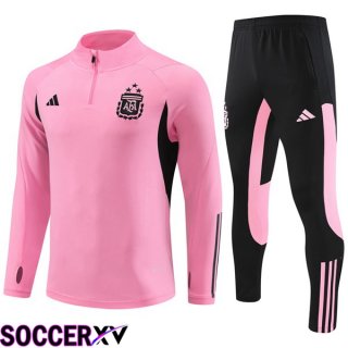 Argentina Training Tracksuit Suit Pink 2024/2025