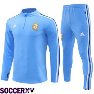 Argentina Training Tracksuit Suit Blue 2024/2025