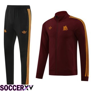 AS Roma Training Jacket Suit Red 2024/2025