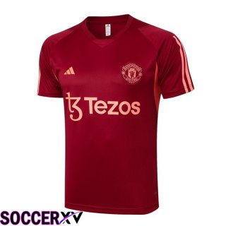 Manchester United Training T Shirt Red 2024/2025