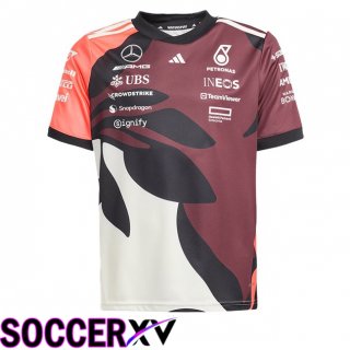 Formule 1 Mercedes-Jersey Brown White 2025/2026