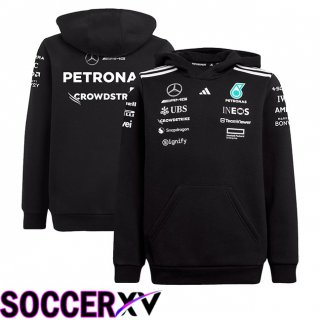 Formule 1 Mercedes-AMG Training Sweatshirt Hoodie Black 2025/2026