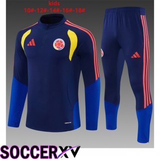 Colombia Kids kit Training Tracksuit Blue Royal 2026/2027