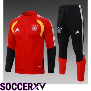 Germany Kids kit Training Jacket Suit Red 2026/2027