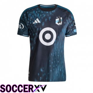 Minnesota United Home Soccer Jersey Black Blue 2026/2027