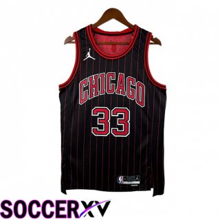 NBA Chicago Bulls (Scottie Pippen 33)Jersey Black 2025/2026