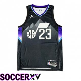 NBA Utah Jazz (Lauri Markkanen 23)Jersey Black 2025/2026