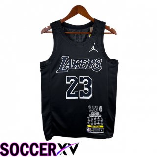 NBA Los Angeles Lakers (LeBron James 23)Jersey Special Edition Black