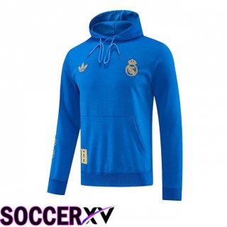 Real Madrid Training Sweatshirt Hoodie Blue 2026/2027