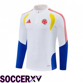 Colombia Training Sweatshirt White 2026/2027