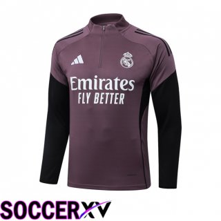 Real Madrid Training Sweatshirt Purple 2026/2027