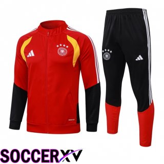 Germany kit Training Jacket Suit Red 2026/2027