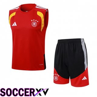 Germany Soccer Vest + Shorts Red 2026/2027