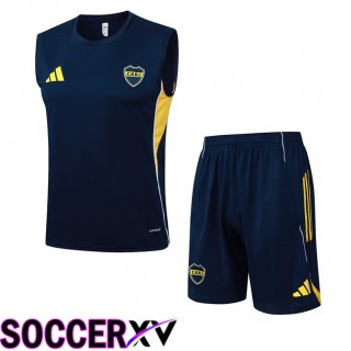 Boca Juniors Soccer Vest + Shorts Blue Royal 2026/2027