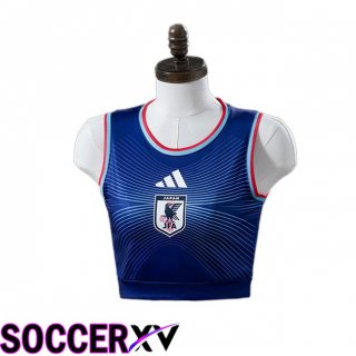 Japan Court Women Home Soccer Jersey Blue 2026/2027
