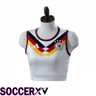 Germany Court Women Home Soccer Jersey White 2026/2027