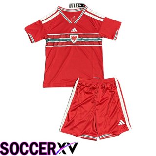 Wales Kids Home Soccer Jersey 2026/2027