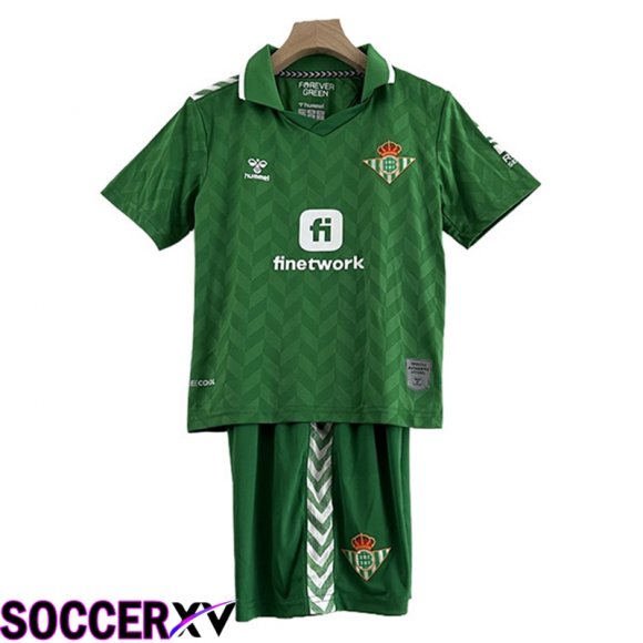 Real Betis Kids Soccer Jersey Away 2023/2024