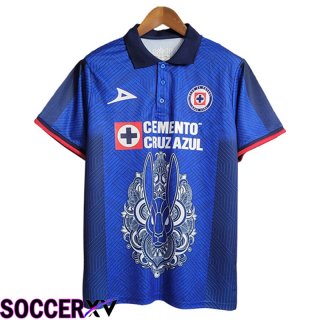 Cruz Azul Soccer Jersey Blue Day Of The Dead 2023/2024