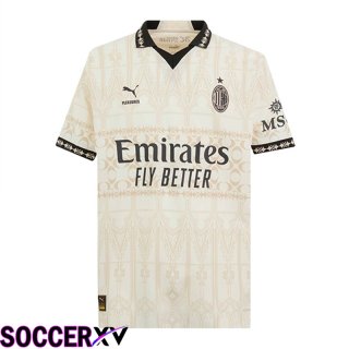 AC Milan Soccer Jersey Fourth White 2023/2024