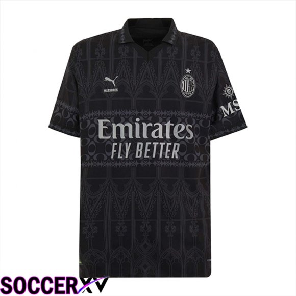 AC Milan Soccer Jersey Fourth Black 2023/2024