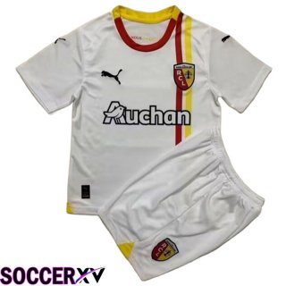 RC Lens Kids Soccer Jersey Home 2023/2024