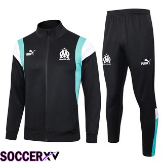 Marseille Training Jacket Suit Black 2023/2024